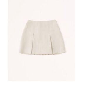 Abercrombie pleated mini menswear skort size M